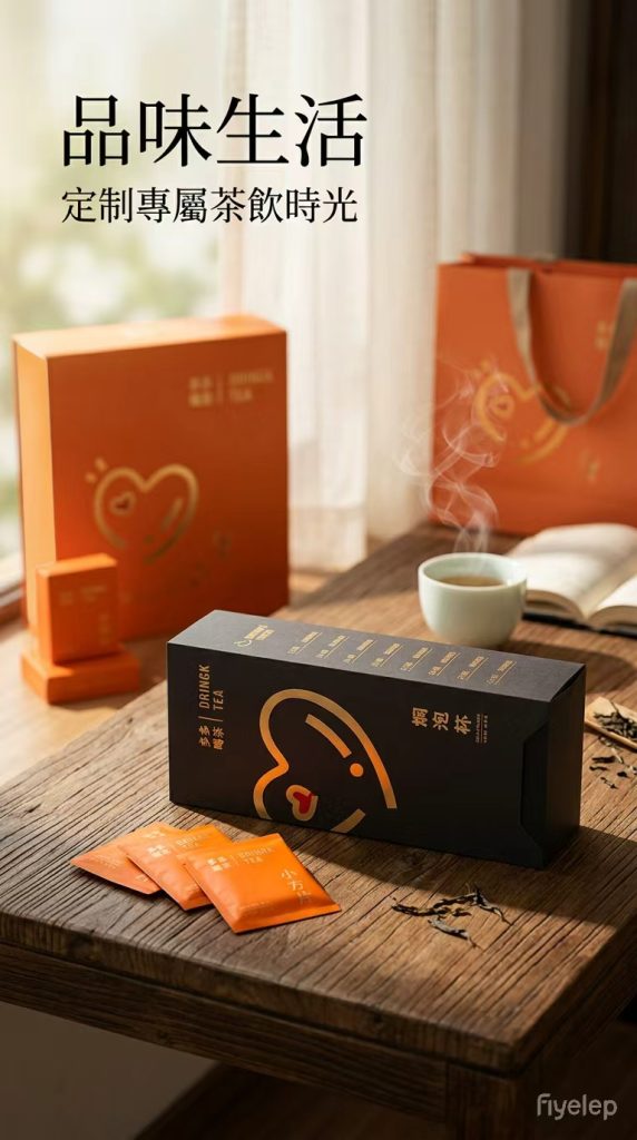 环保盒-焖杯组合（多多喝茶）-饼干6小盒