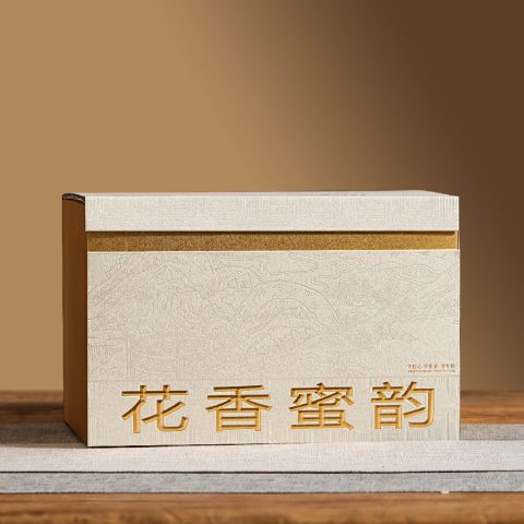 环保盒-花香蜜韵-半斤散茶桶