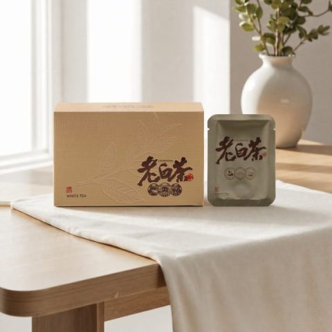 老白茶·荷塘月色｜30片饼干茶礼盒，低调哑金诠释岁月之美
