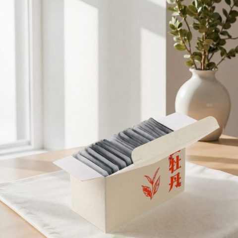 白牡丹·白金｜30片饼干茶礼盒，极简高级感，一眼就心动