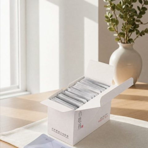 白牡丹·闪银｜30片饼干茶礼盒，用高级银白诠释白茶之美