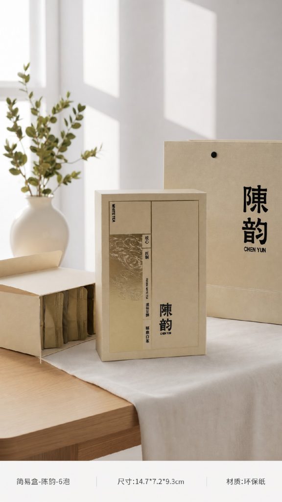 陈韵|6泡简易茶盒,小巧有质感,让每一泡都更有仪式感