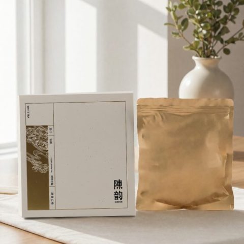 陈韵｜七两茶饼简易盒，简约包装承载岁月茶香
